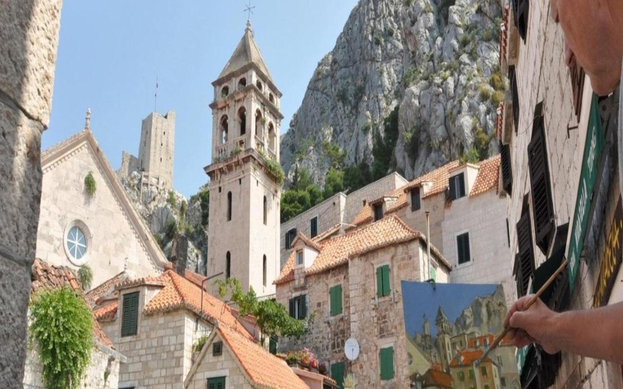 Sandy Beach Apartment Omis Exterior photo